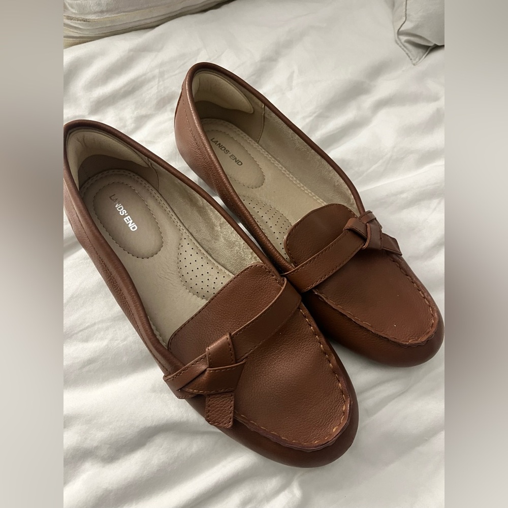 Lands' End Women's Brown Loafers